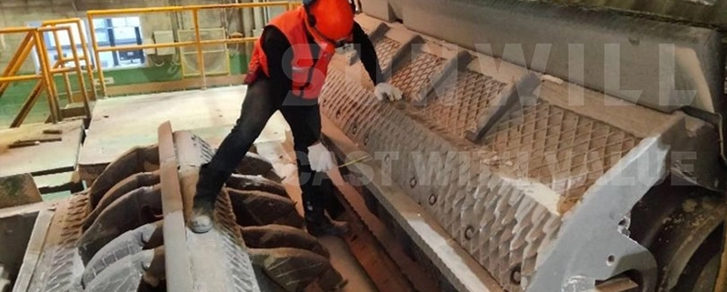 TiC Reinforced Manganese Blow Bars