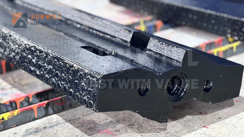 TiC Embedded Manganese Blow Bars for Crusher Wear Parts